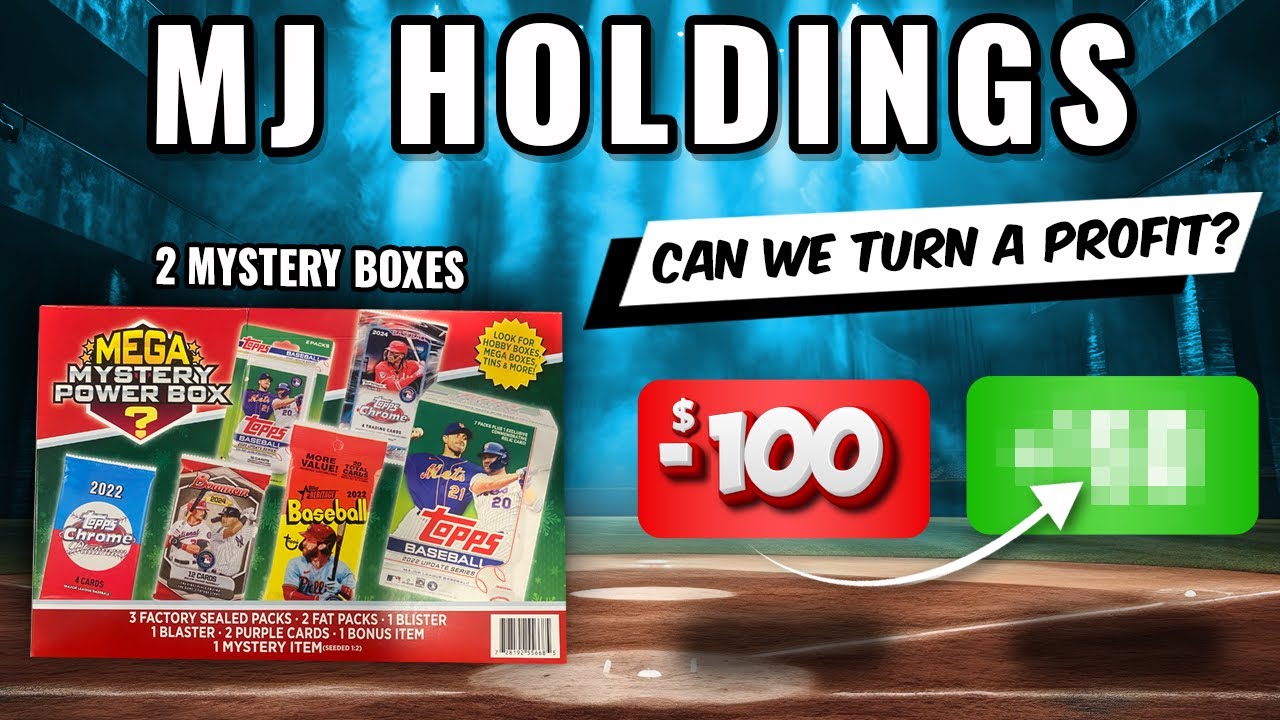 🔥RED INK AUTO!🔥 ВЫЗОВ ПРИБЫЛИ - 2024 MEGA MYSTERY POWER BOX MEIJER MJ HOLDINGS