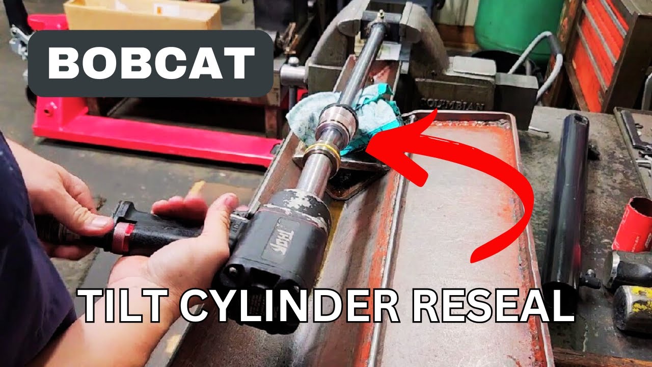 BOBCAT Tilt Cylinder Reseal with Seal Sizing