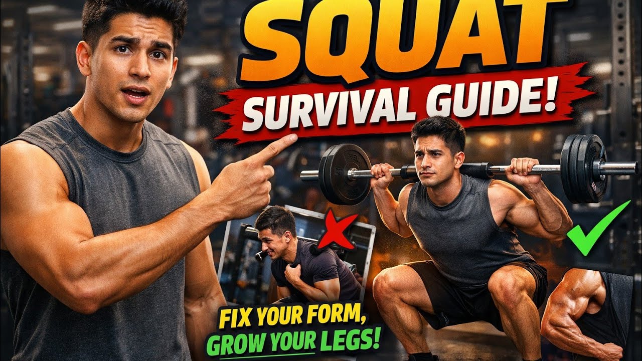 &ldquo;7-Step Squat Guide: Build Big Legs Without Back Pain!&rdquo;