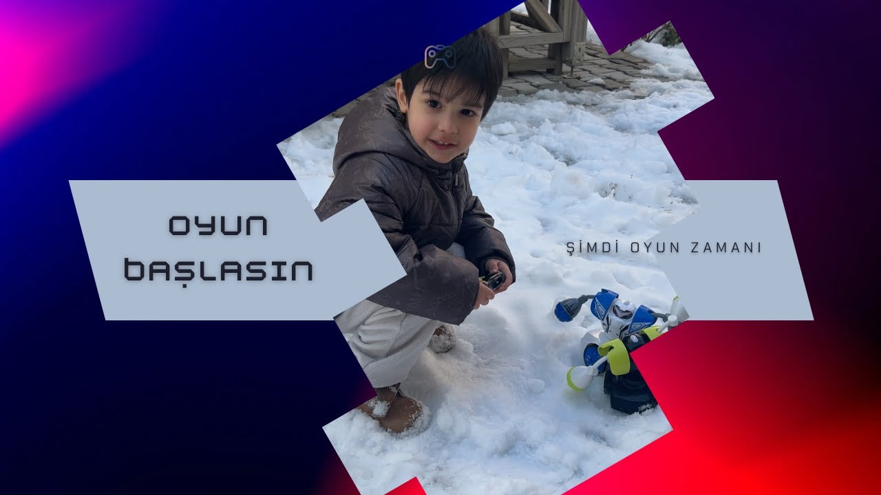 EFE’YLE KAR ÜSTÜNDE ROBOT SAVAŞI🤖🦾