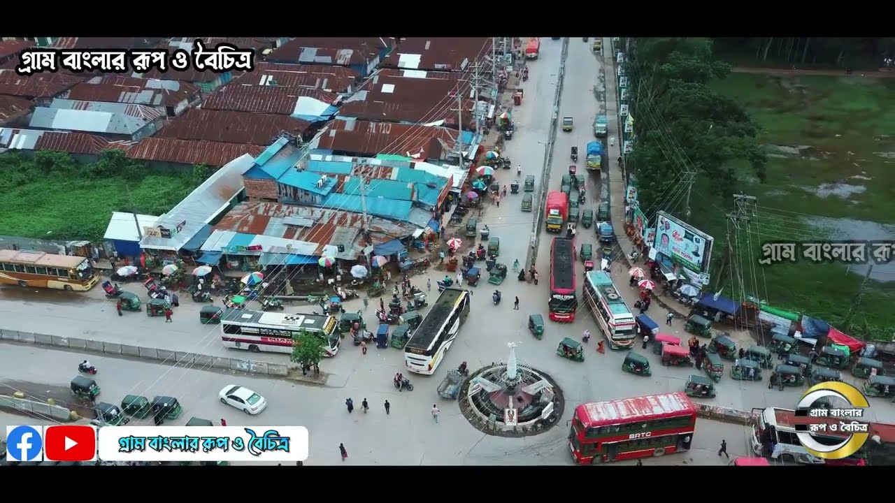 চৌমুহনী চৌরাস্তা | Chowmuhani chowrasta #noakhali #chowmuhani #chowrasta  #maijdee