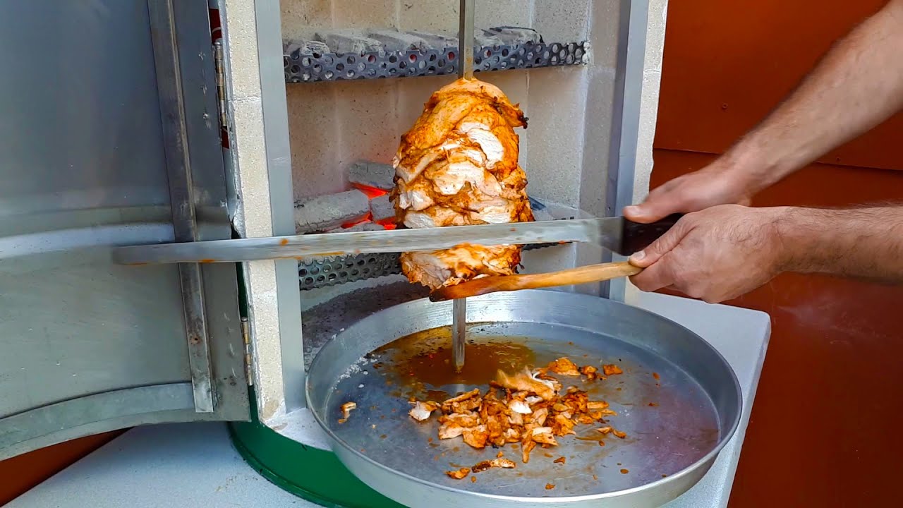Açık Havada Mükemmel Döner Yapımı | Fıçıdan Yaratıcı Fikirler
