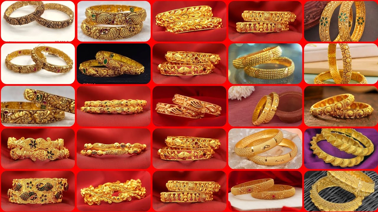 Letest Gold Bangles Design 2026 || Gold Ruli Bala Design With Weight And Price || Sonar Bala Designs