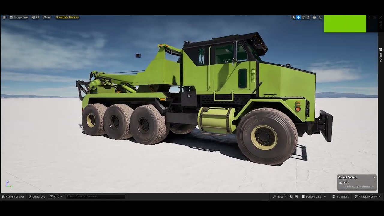 The Oshkosh M1070 HET 8x8 Wrecker