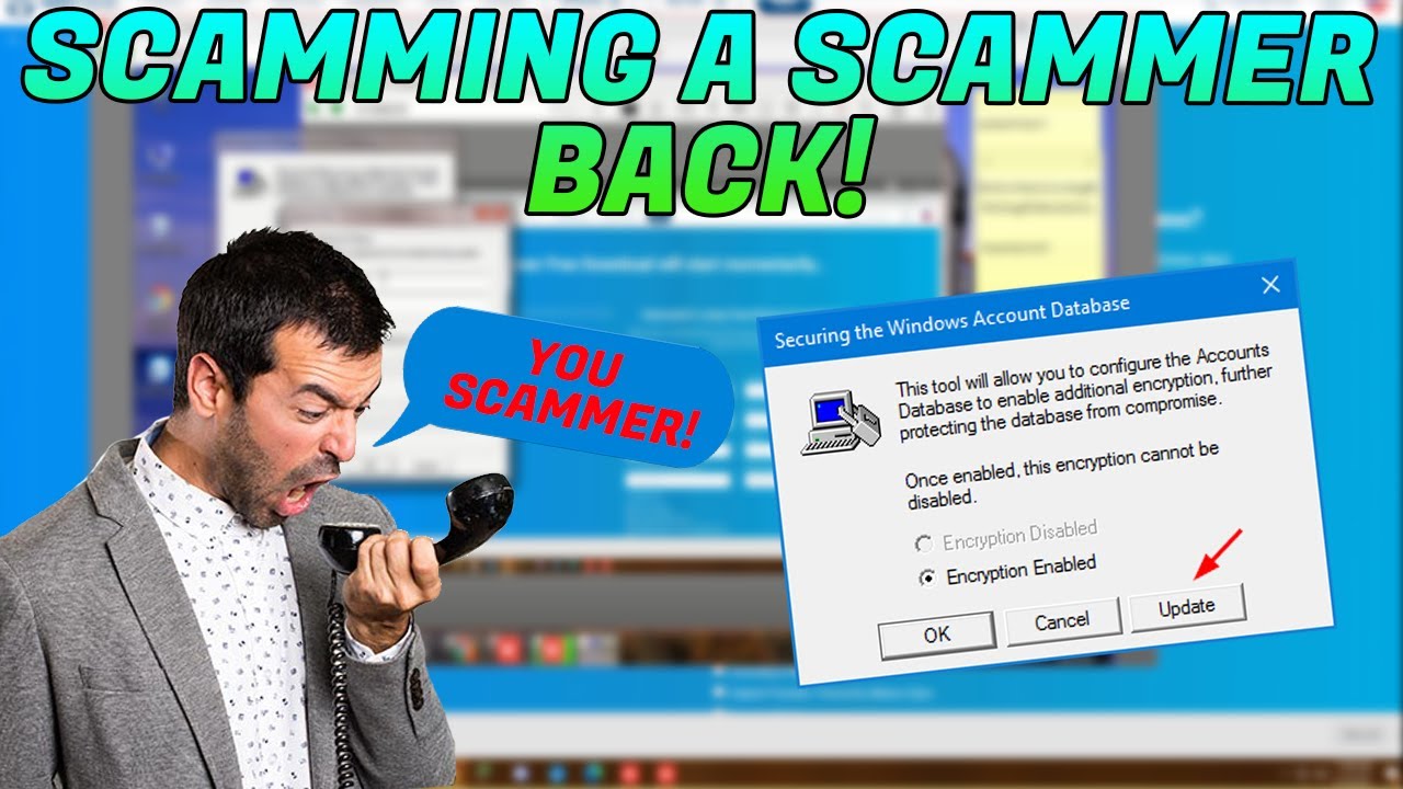 Scamming a scammer back with SYSKEY! [SYSKEY'D]