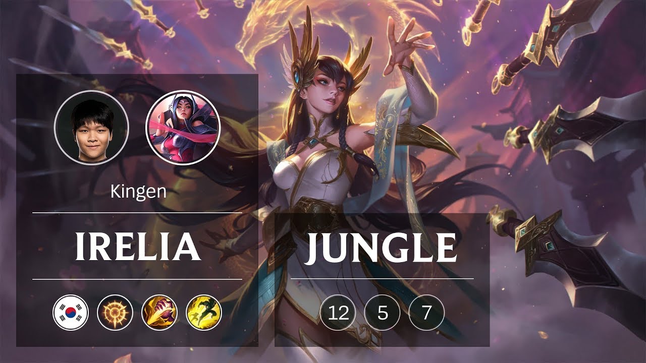 Irelia Jungle vs Gragas - KR Challenger Patch 8.24