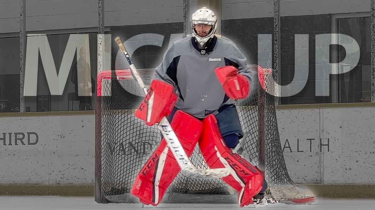 Mic'd Up Goalie | the Struggle is real in the Red CCM Eflex