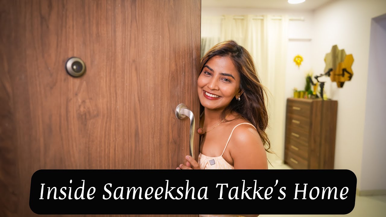Sameeksha Takke Dream House Tour 🏡 || @Sameeksha Takke  @Pepperfry Social Much Awaited  House tour