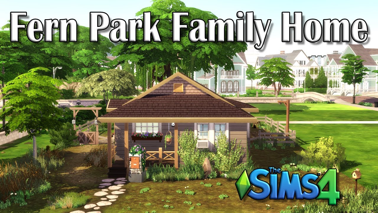 Fern Park Family Home | The Sims 4 | No CC Sims 4 Speed Build | Newcrest