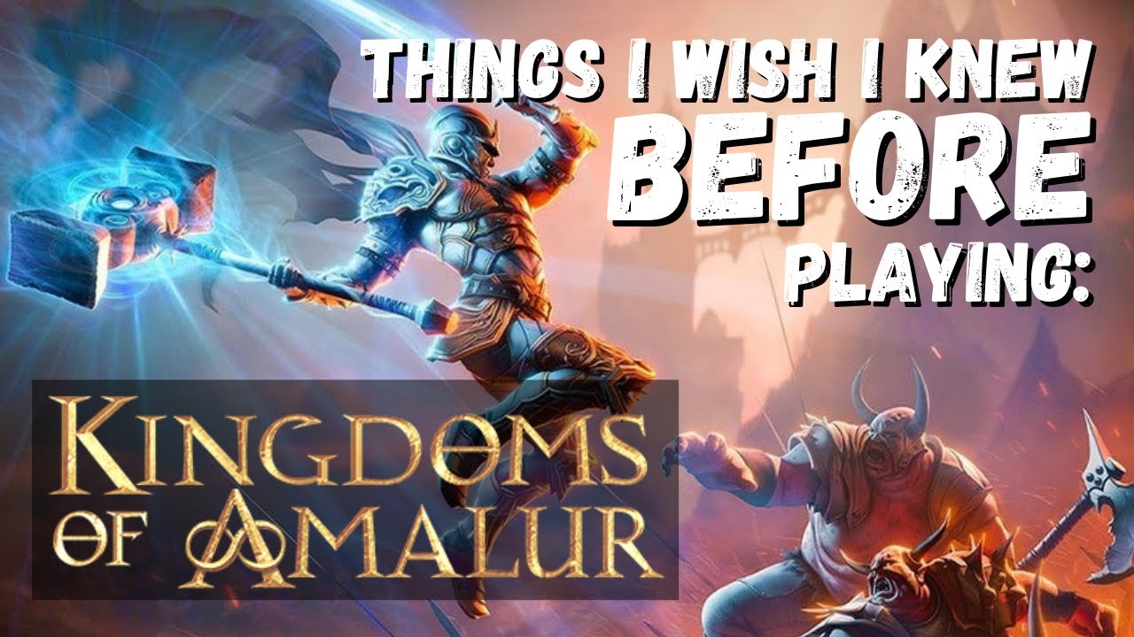 Things I Wish I Knew Before Playing Kingdoms of Amalur
