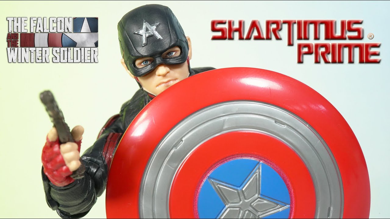 Marvel Legends US Agent Disney+ Captain America BAF Wings Wave Hasbro MCU Action Figure Review