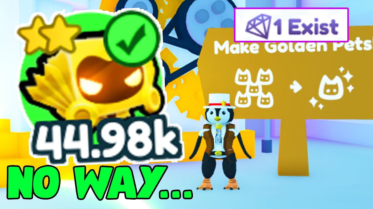 THIS GOLDEN DOMINUS PET IS INSANE! (Rare) | Pet Simulator X
