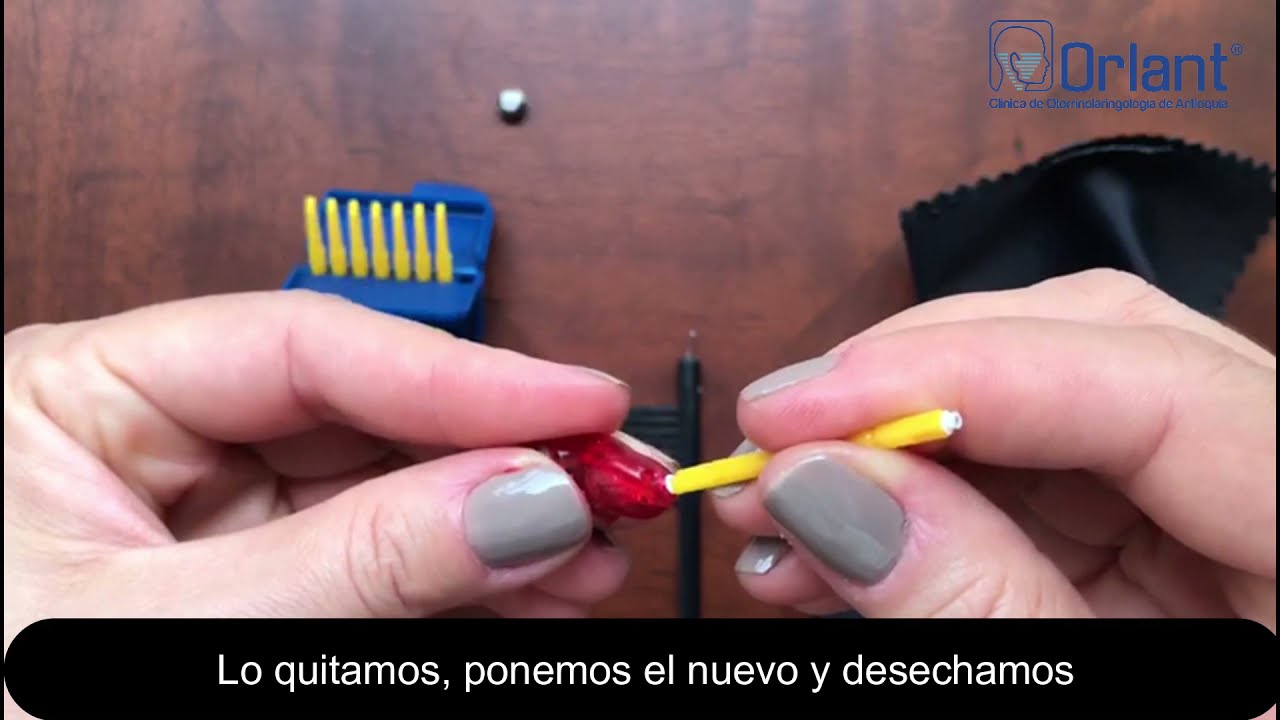 Limpieza Audífono CIC STARKEY Pila 10 / Clínica Orlant