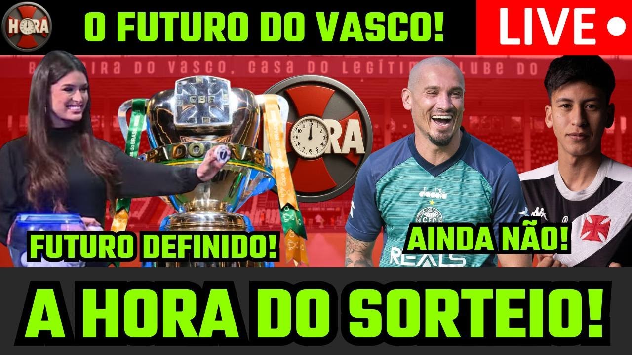 TUDO DEFINIDO!! A HORA DO SORTEIO!! COMO SER&Aacute; A COPA DO BRASIL?