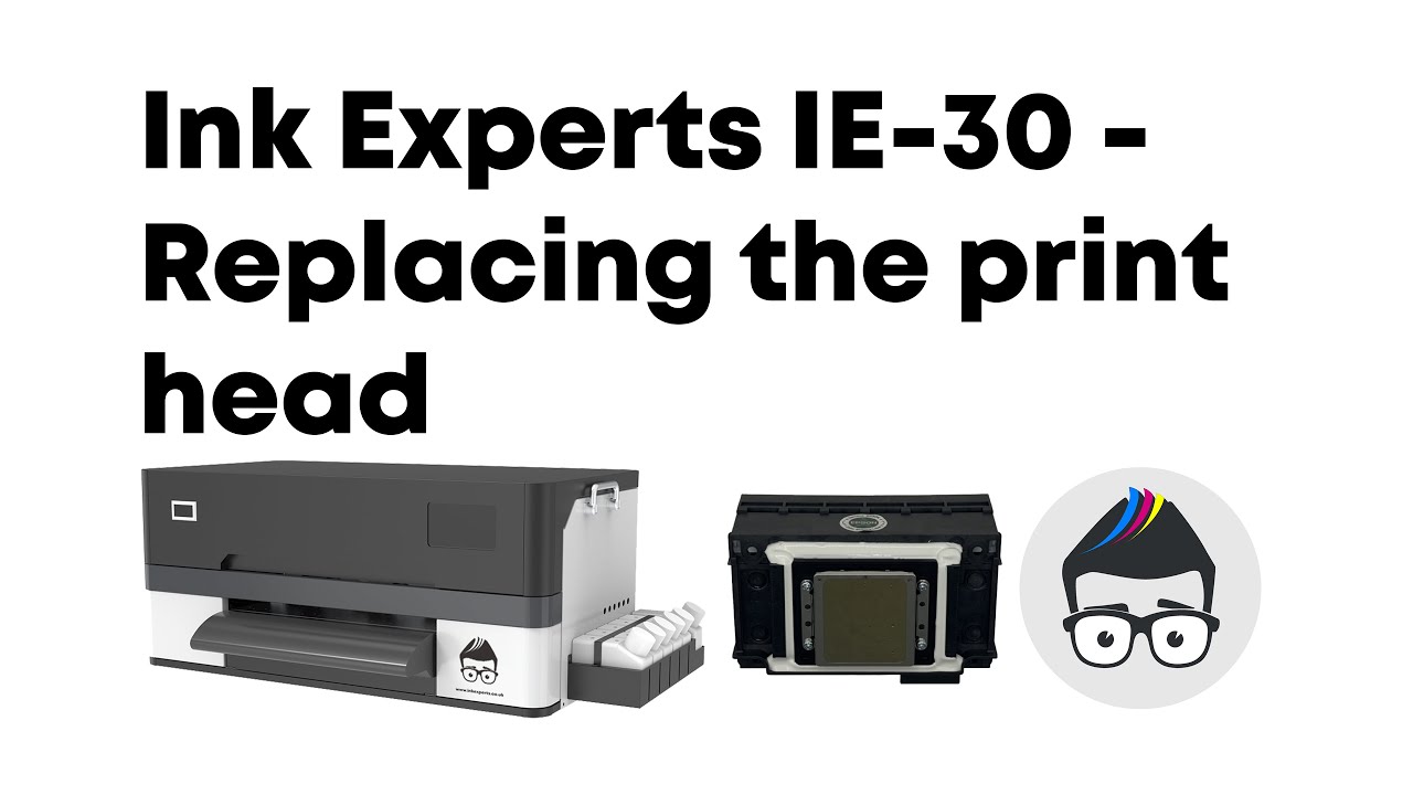 Replacing the IE 30 Print Head