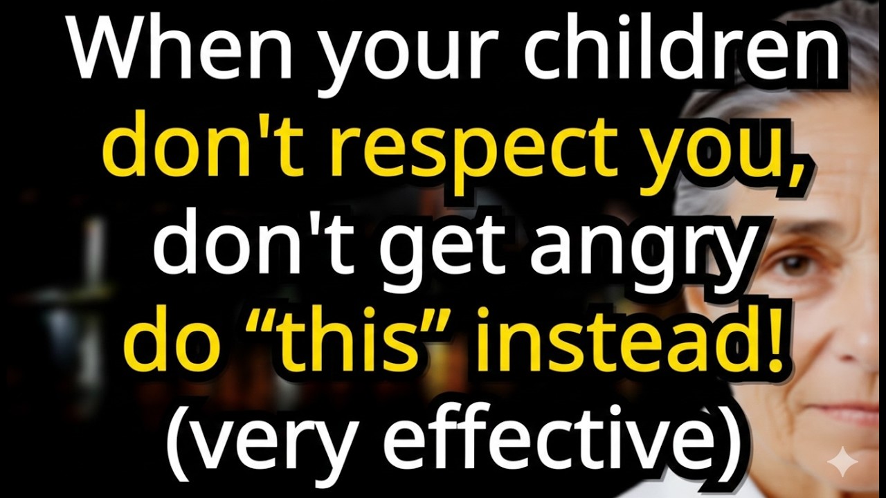 When Your Children Don’t Respect You Do THIS Instead 6 Powerful Ways to Regain Respect Senior Health