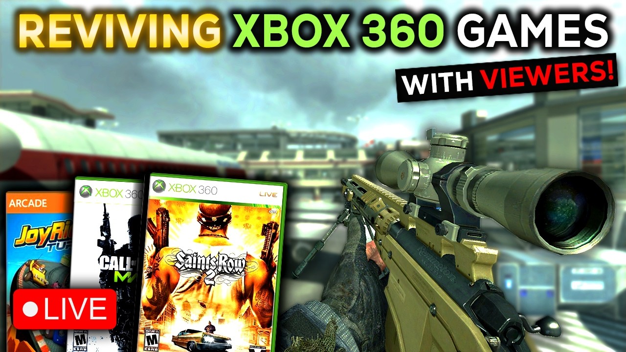 Reviving Dead Xbox 360 Games with Viewers! (LIVE)