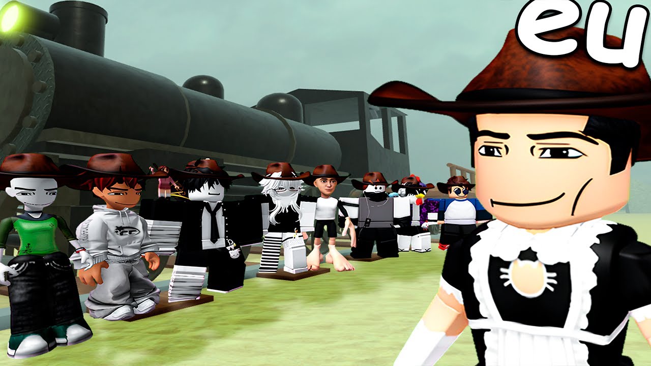 DEAD RAILS é um jogo muito CAÓTICO no roblox