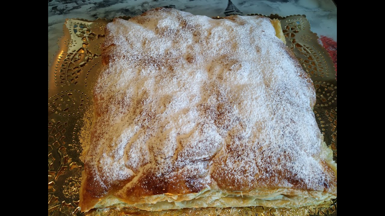 TARTA DE HOJALDRE CON NATA Y FRAMBUESAS EN MAMBO!!!