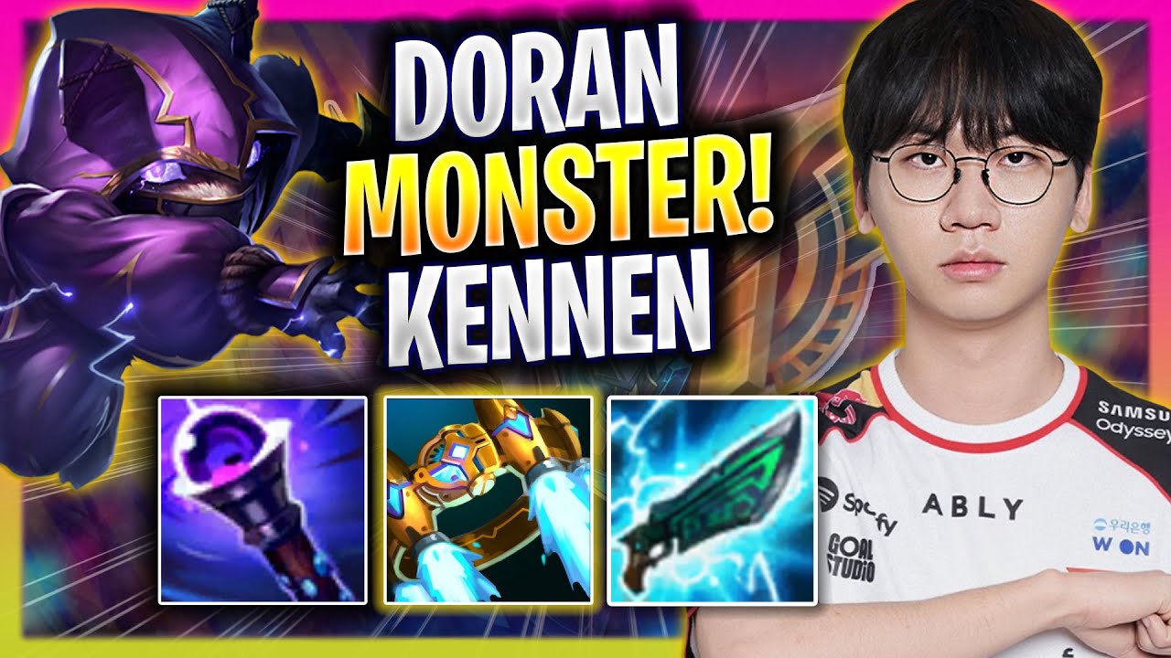 DORAN IS A MONSTER WITH KENNEN! - T1 Doran Plays Kennen TOP vs Ambessa! | Season 2026