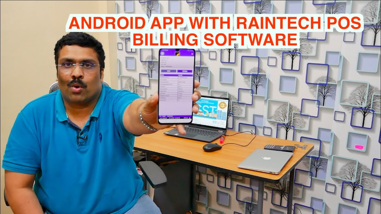 Android Application with Raintech POS Billing software Billing Software
