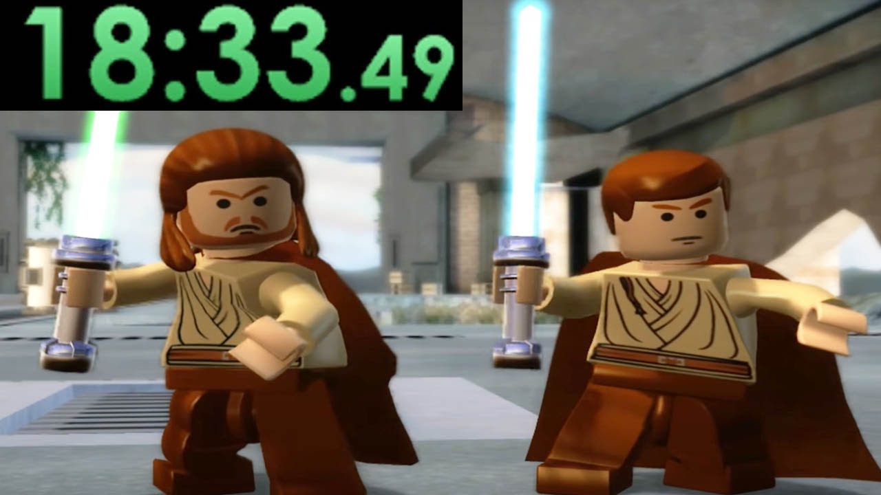 Beating all of Lego Star Wars in one video