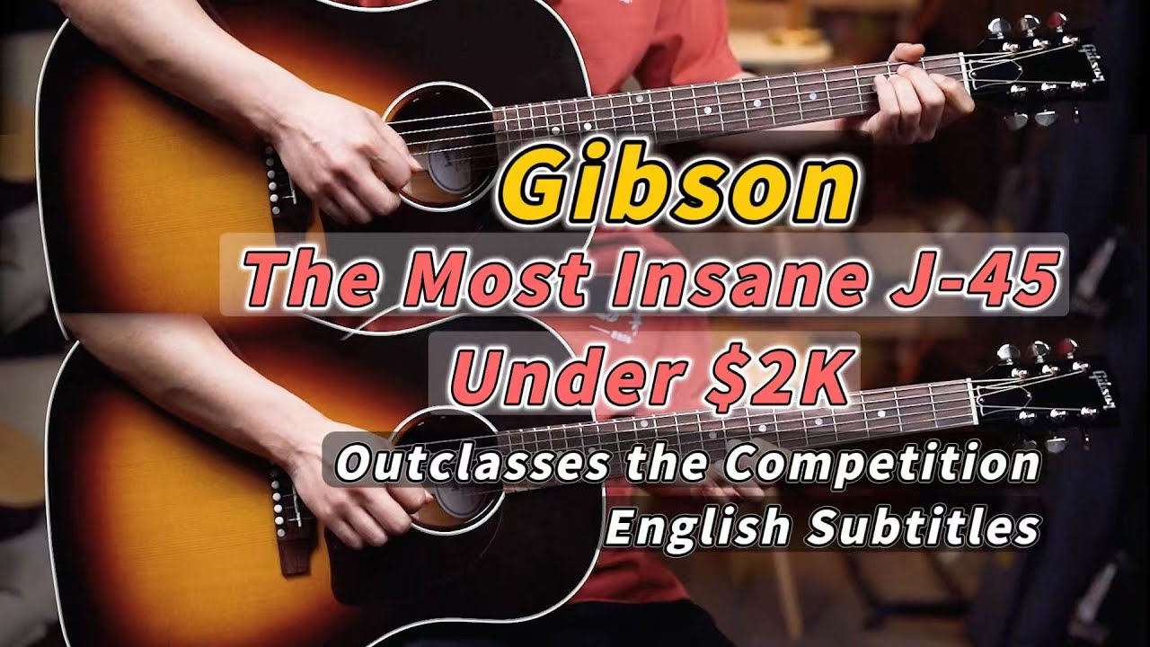 ⚠️ Shockingly Good Gibson Under $2K! J-45 Special Blew Me Away… vs. Standard Sound Test