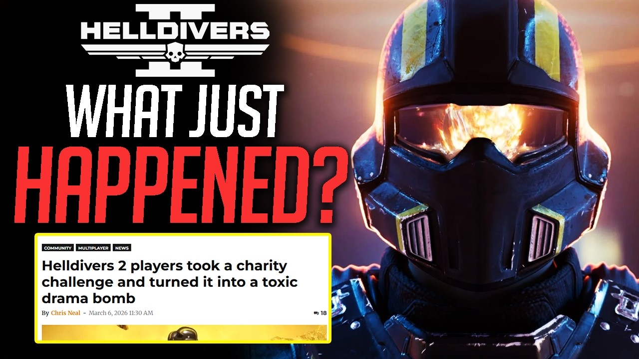 Helldivers Charity Drama is f*cking insane