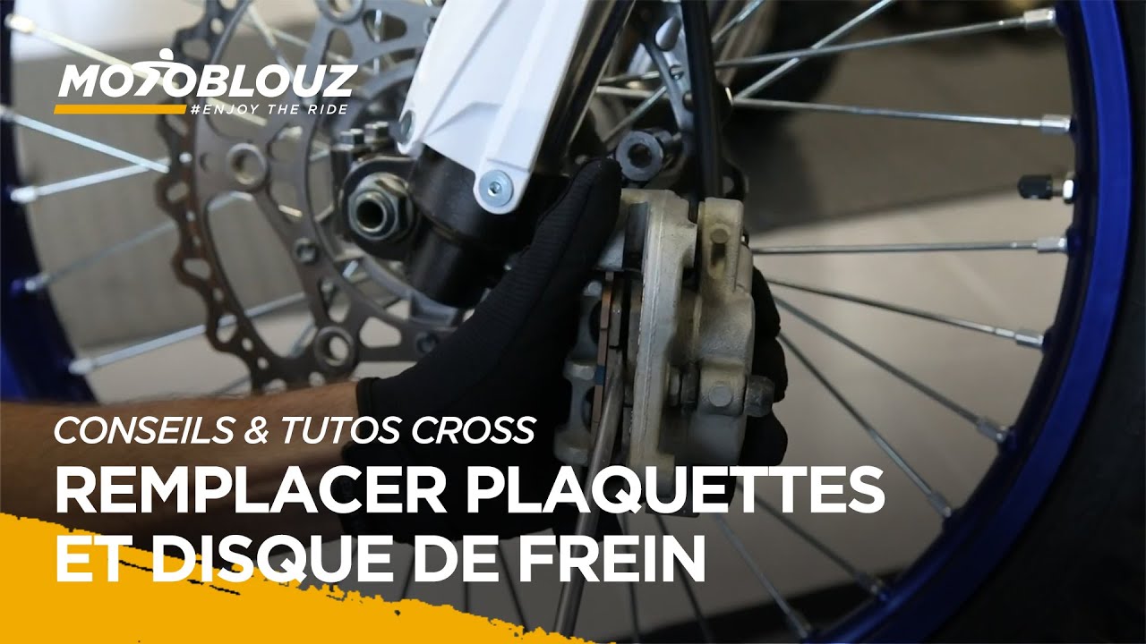 Tuto Méca MX #4 : remplacer plaquettes et disque de frein