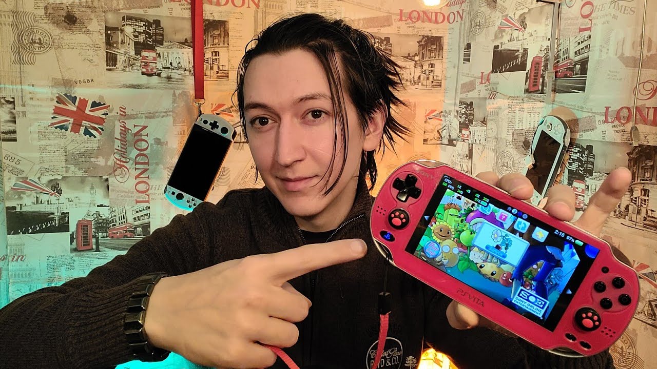 Собрал красную PS VITA из чёрной