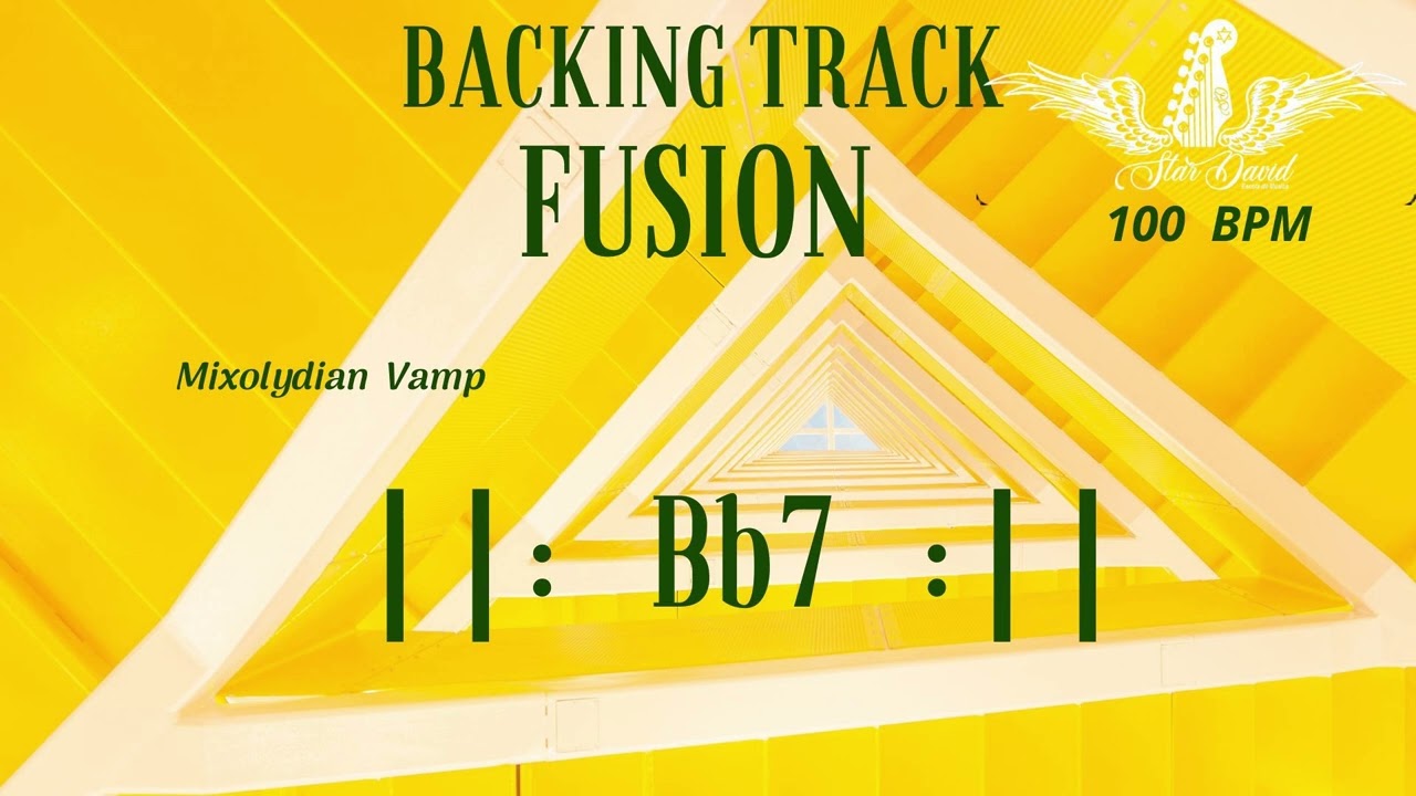 Backing Track Fusion in Bb7 Mixolydian  Vamp