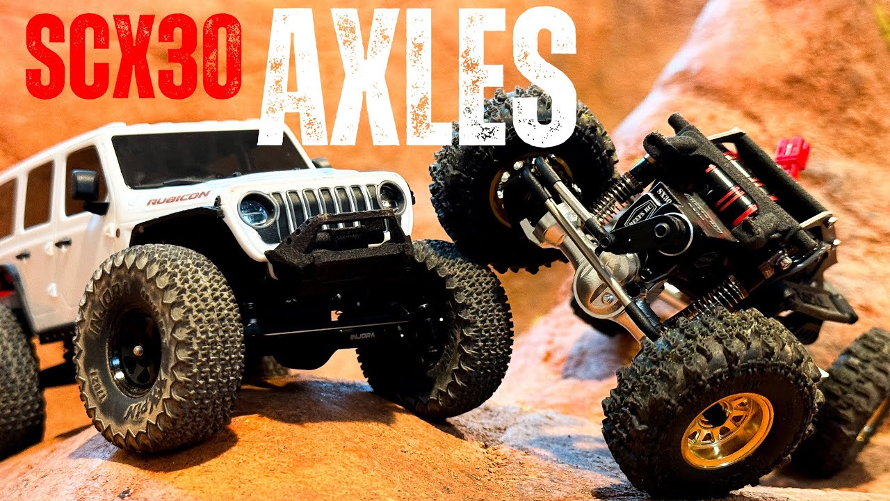 Оси SCX30! Оси Meus Isokinetic и Injora Planet +3 мм и многое другое!
