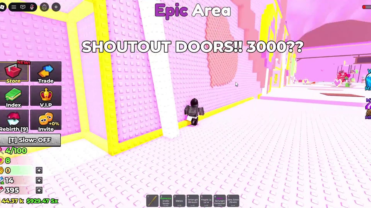 Escape tsunami for braineroth event