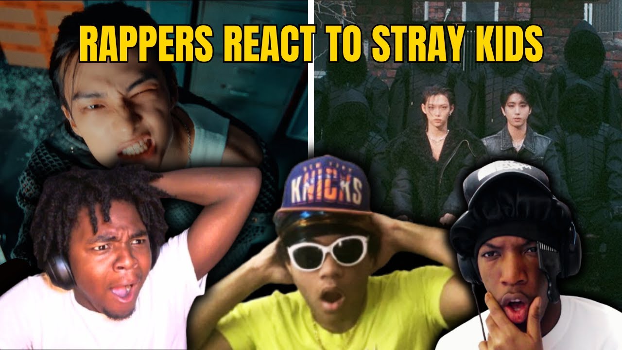 RAPPERS REACT TO STRAY KIDS 