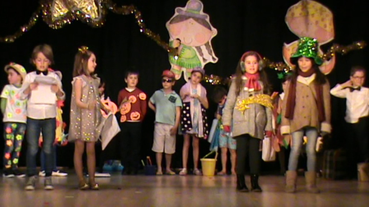 Festival Navidad 2˚B Primaria 2016. La Salle, Burgos