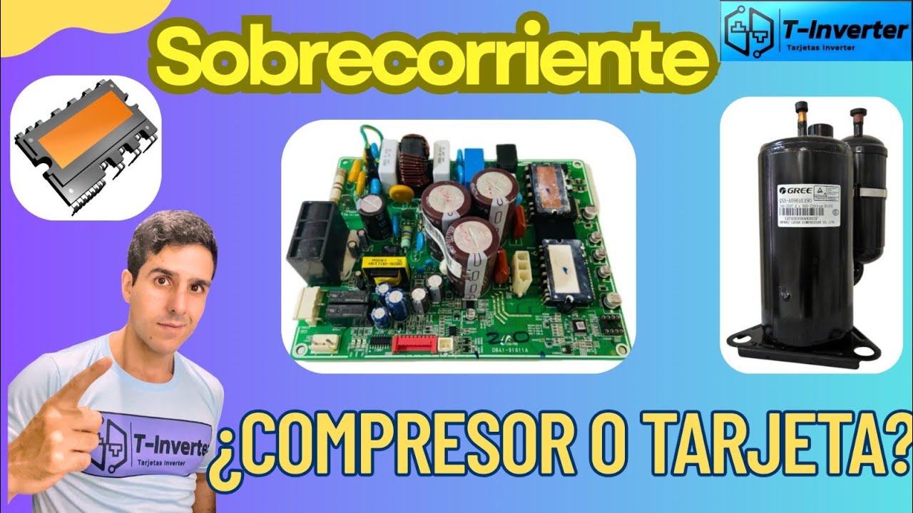 Error de Sobrecorriente IPM en Samsung // VERIFICA ESTOS RESITORES // LED Rojo Piscando