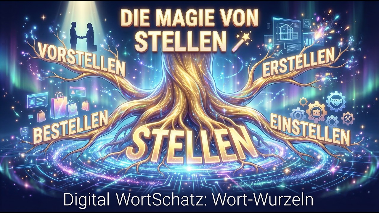 Die Magie von STELLEN 🪄 | Digital WortSchatz: Wort-Wurzeln 🗝️