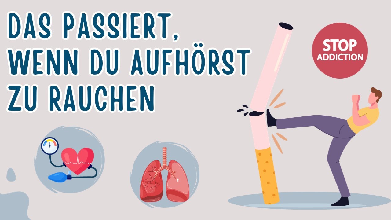 Das passiert im K&ouml;rper, wenn du aufh&ouml;rst zu rauchen