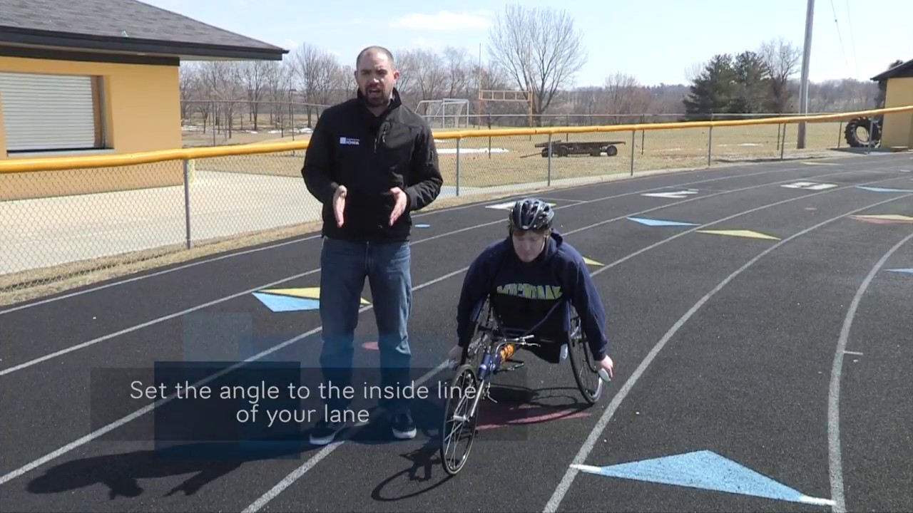 Wheelchair Racing - Setting the Compensator