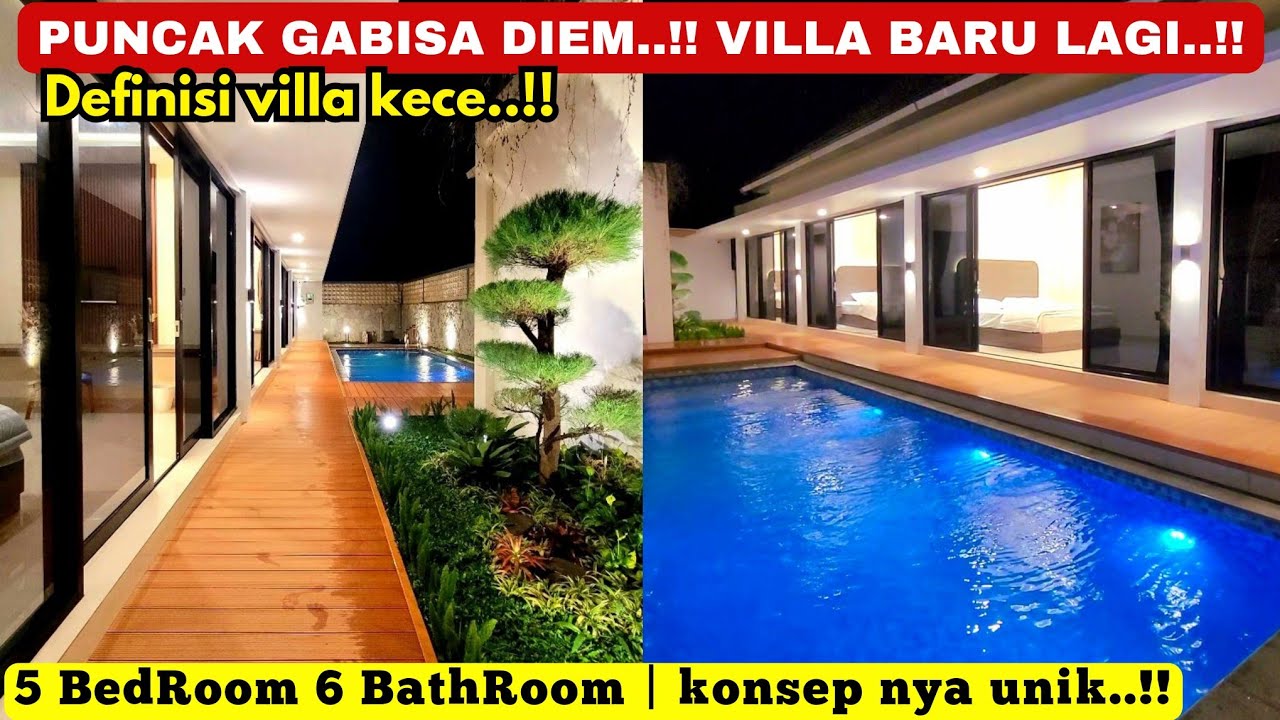 VILLA BARU LAGI DI PUNCAK‼️Odetta Villa |private villa mewah&nyaman #villapuncak #bogor #odettavilla