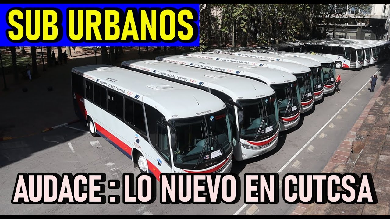 CUTCSA INTER / presentación de 15 nuevas unidades