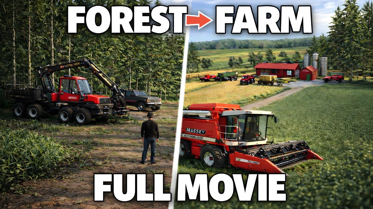 I Started With $0 and Transformed a Forest Into a Farm in 365 Days | FULL MOVIE