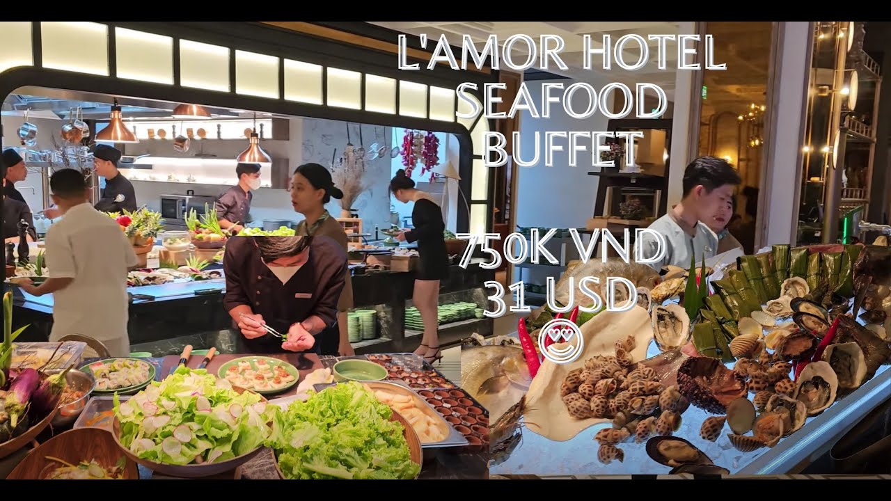 L'amor Seafood Buffet 😍, Quy Nhon, Binh Dinh, Vietnam.