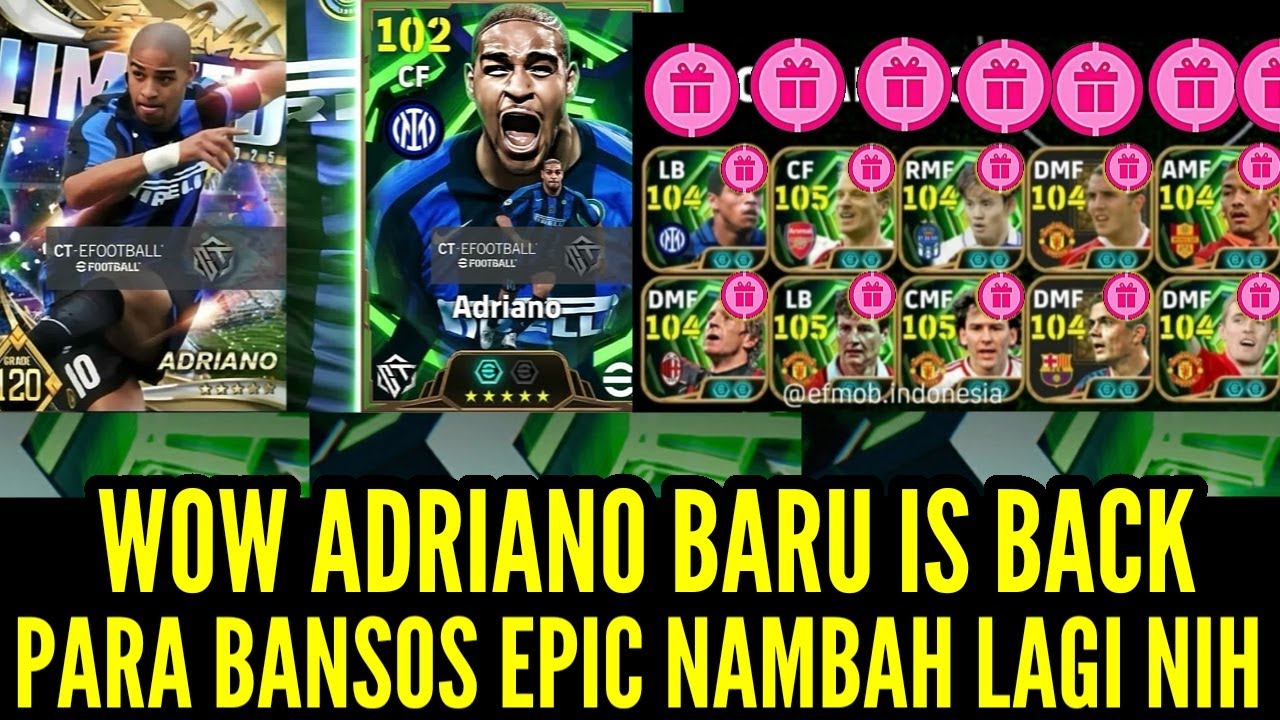 W0W ADRIAN0 BARU IS BACK ! W0W PARA BANS0S EPIC GRATIS NAMBAH LAGI NIH !