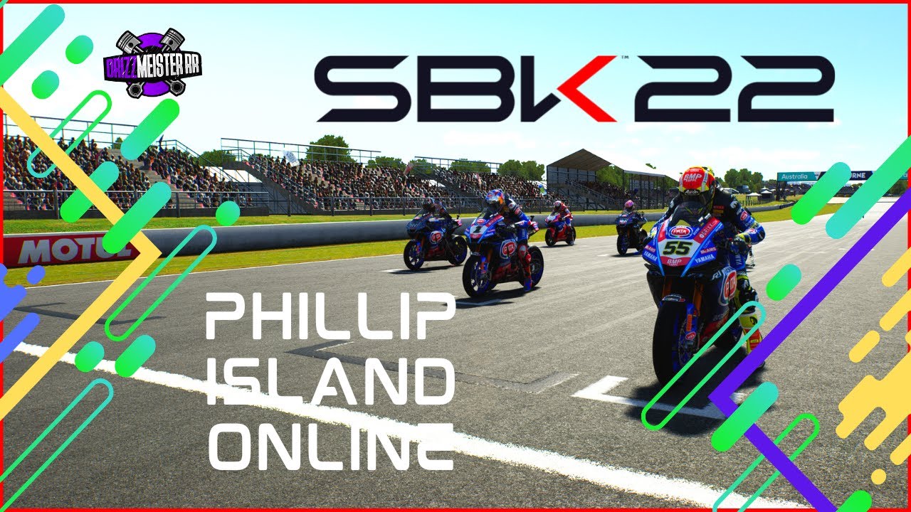 SBK Game Online Phillip Island | R1's Battle For The lead ⚔