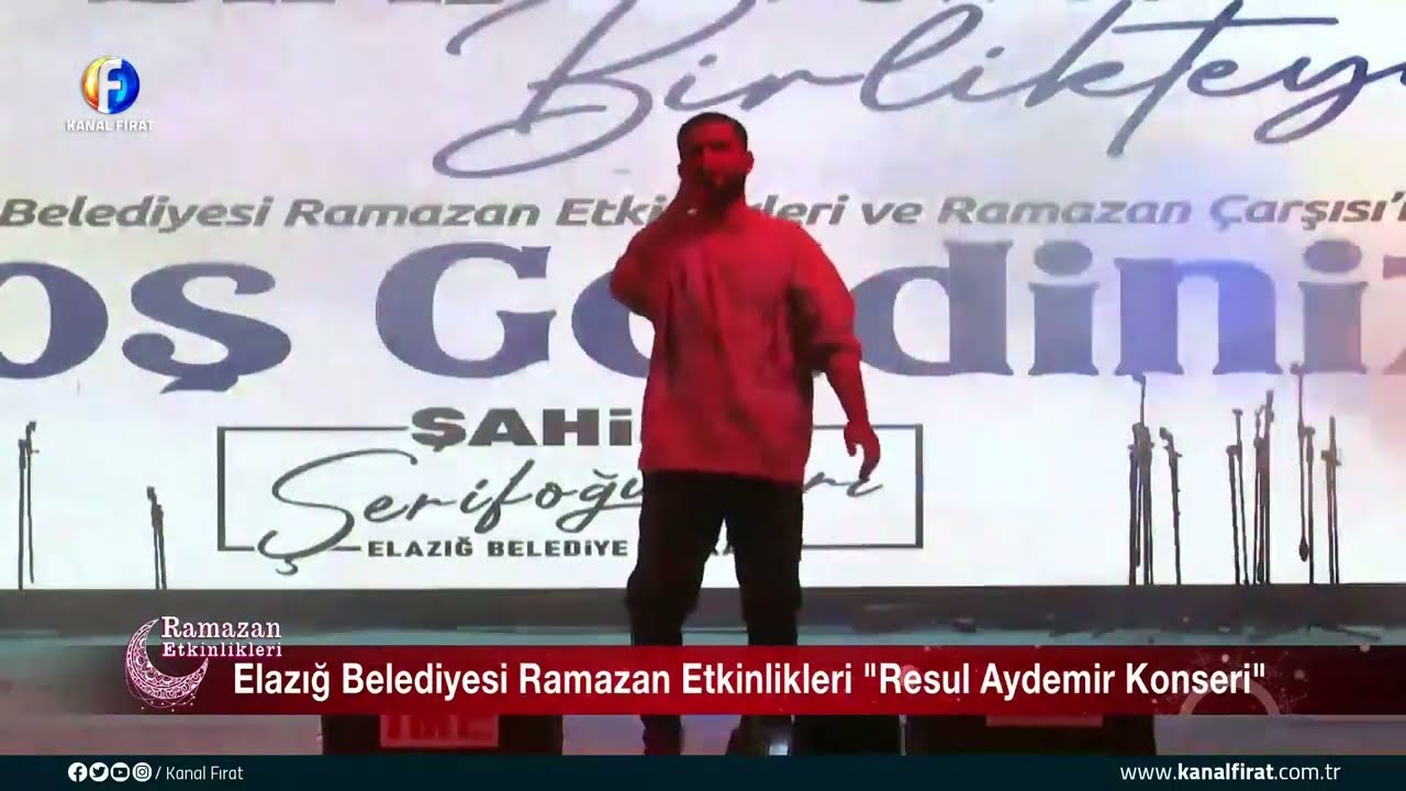 Canlı Yayın Elazığ Belediyesi Geleneksel Ramazan Etkinlikleri Resul Aydemir 18 04 2022