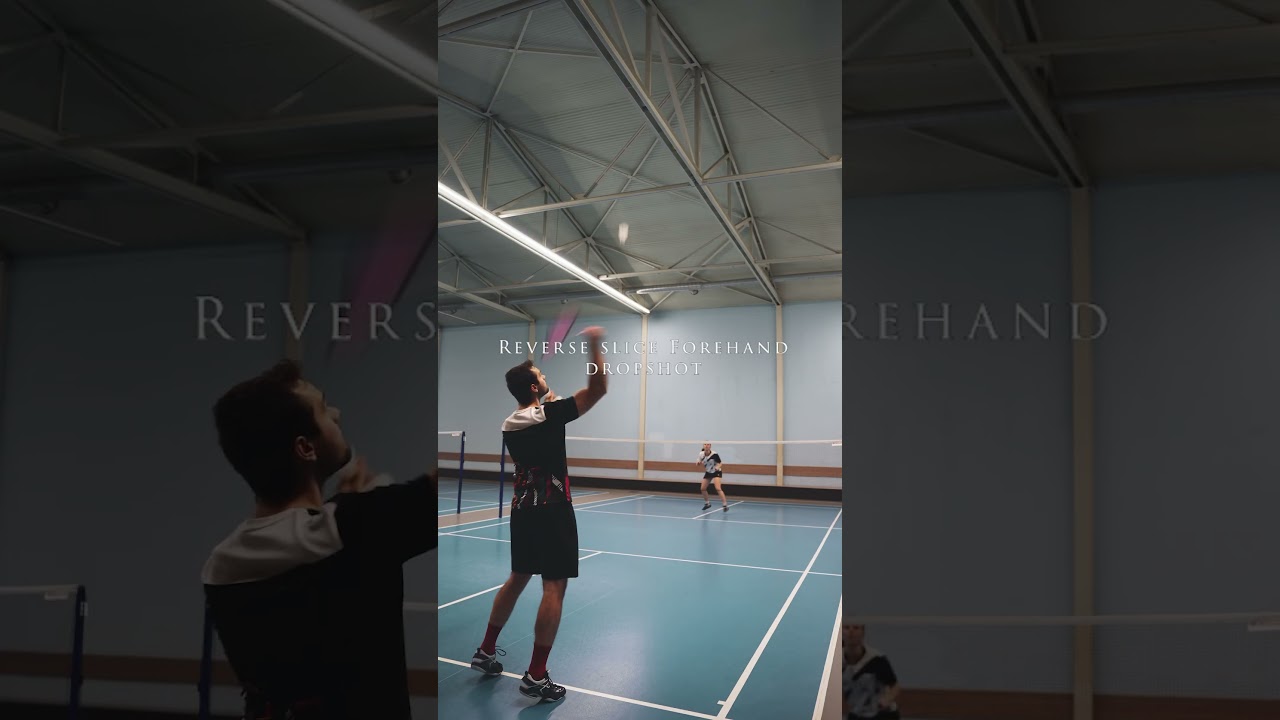 Unlock the Reverse Slice Dropshot: Forehand Mastery in Badminton!