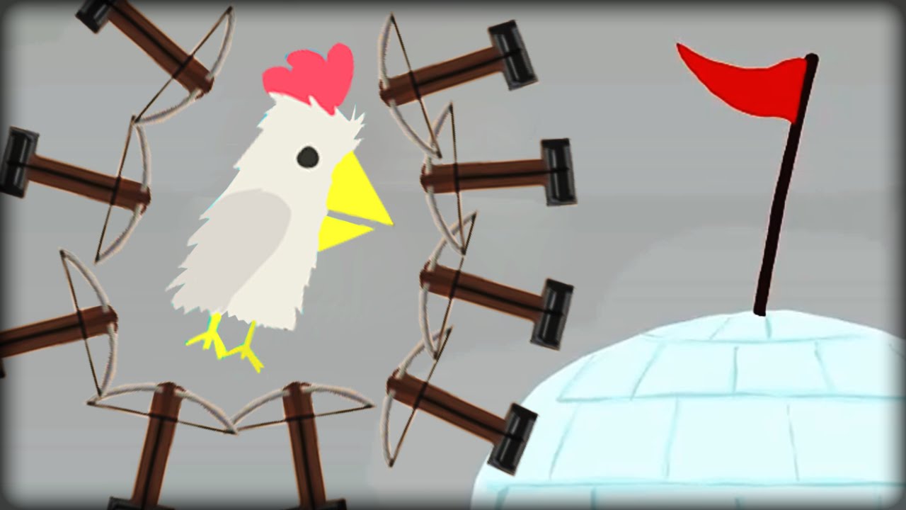 DAS ZIEL ERREICHEN FAST UNMÖGLICH ... !!! - Ultimate Chicken Horse | DannyJesden