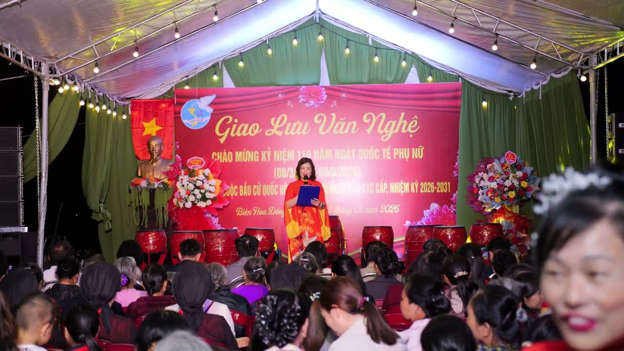 Giao Lưu Văn Nghệ Chào Mừng Kỉ Niệm 116 Năm Quốc Tế Phụ Nữ - Biên Hoà Đồng Bản 2026.