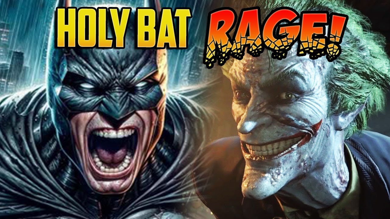 ПОПРОБУЙТЕ НЕ СМЕЯТЬСЯ! Монтаж Batman Arkham City Rage!